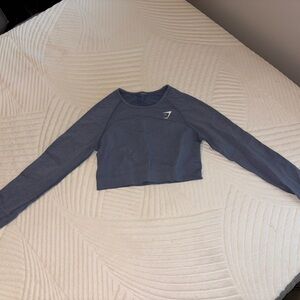 Gym Shark Long Sleeve Crop Top